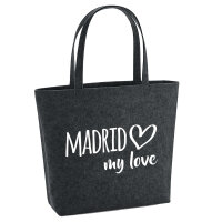 Filzshopper Madrid my love 22 Liter
