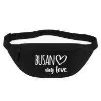Bauchtasche Busan my love 2,5 Liter Black Crossbody Bag