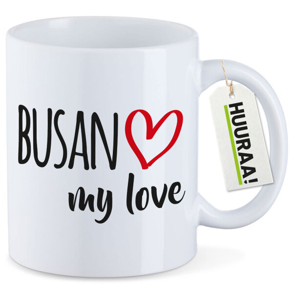 Kaffeetasse Busan my love 330ml
