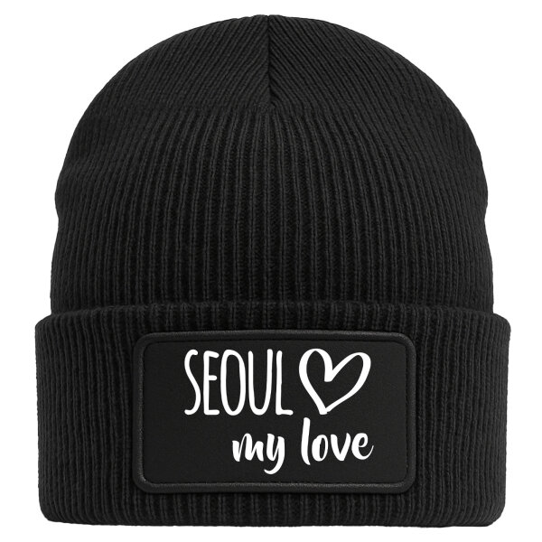 Beanie Seoul my love Black