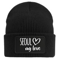 Beanie Seoul my love Black