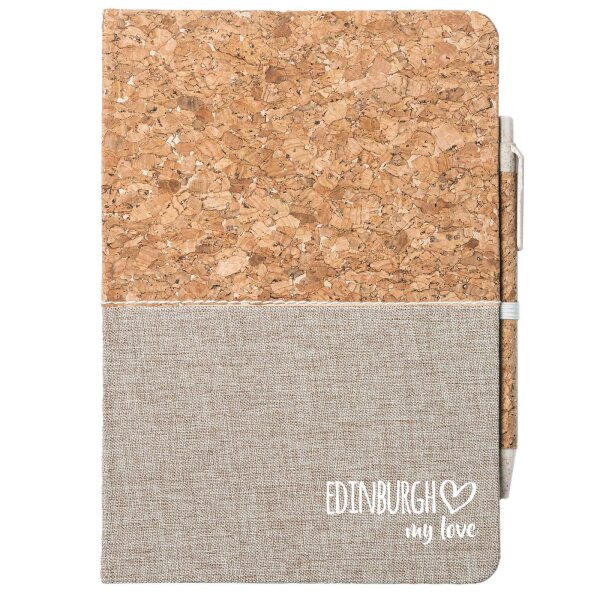 Notizbuch Edinburgh my love 80 Blatt inkl. Kugelschreiber