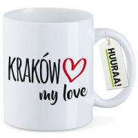 Kaffeetasse Kraków my love 330ml