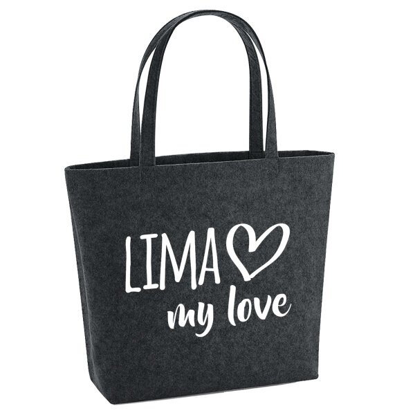 Filzshopper Lima my love 22 Liter