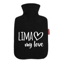 Wärmflasche Lima my love