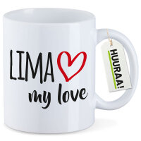 Kaffeetasse Lima my love 330ml