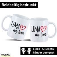 Kaffeetasse Lima my love 330ml