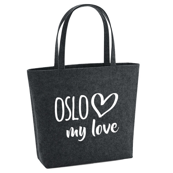 Filzshopper Oslo my love 22 Liter