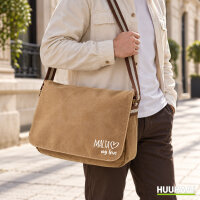 Umh&auml;ngetasche Malta my love, Canvas, 14 Liter