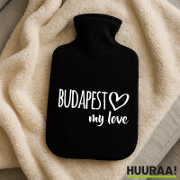 Wärmflasche Budapest my love