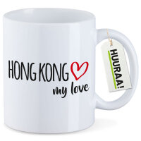 Kaffeetasse Hong Kong my love 330ml
