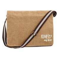 Umh&auml;ngetasche Rome my love, Canvas, 14 Liter