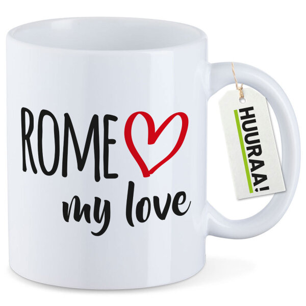 Kaffeetasse Rome my love 330ml