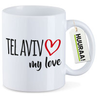 Kaffeetasse Tel Aviv my love 330ml