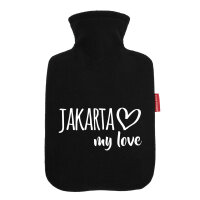 Wärmflasche Jakarta my love