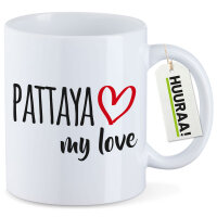 Kaffeetasse Pattaya my love 330ml