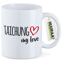 Kaffeetasse Taichung my love 330ml