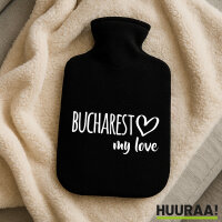 Wärmflasche Bucharest my love