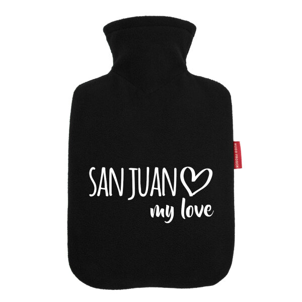Wärmflasche San Juan my love