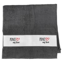 Handtuch Ponce my love 50x100cm