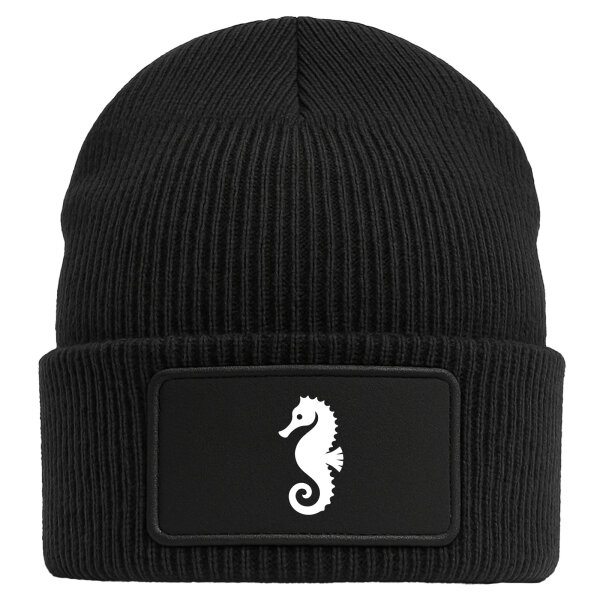 Beanie Seepferdchen Silhouette