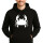 Unisex Hoodie Krabbe Silhouette Größe S-3XL