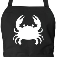 Schürze Krabbe Silhouette