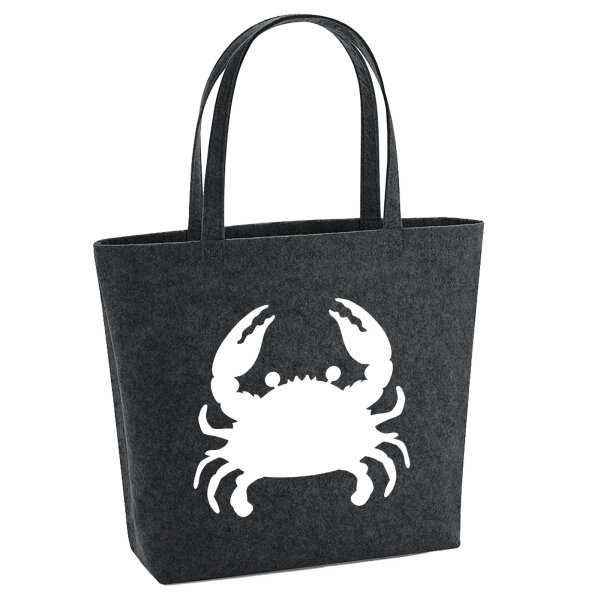 Filzshopper Krabbe Silhouette 22 Liter