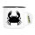 Emaille Tasse Krabbe Silhouette 300ml Vintage Emaille Becher