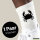 Socken Krabbe Silhouette Größe 37/46 White Motiv Tennissocken