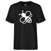 Herren T-Shirt Biene Silhouette Größe S-3XL