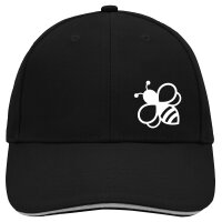 Cappy Mütze Biene Silhouette