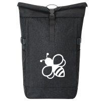 Kurierrucksack Biene Silhouette 30-44 Liter Black Melange