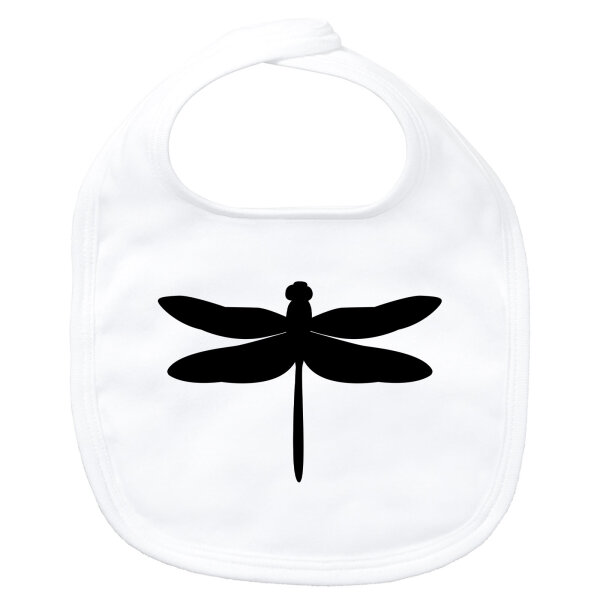 Baby Lätzchen Libelle Silhouette