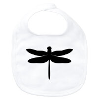 Baby Lätzchen Libelle Silhouette