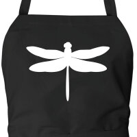 Schürze Libelle Silhouette