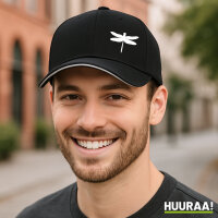 Cappy Mütze Libelle Silhouette