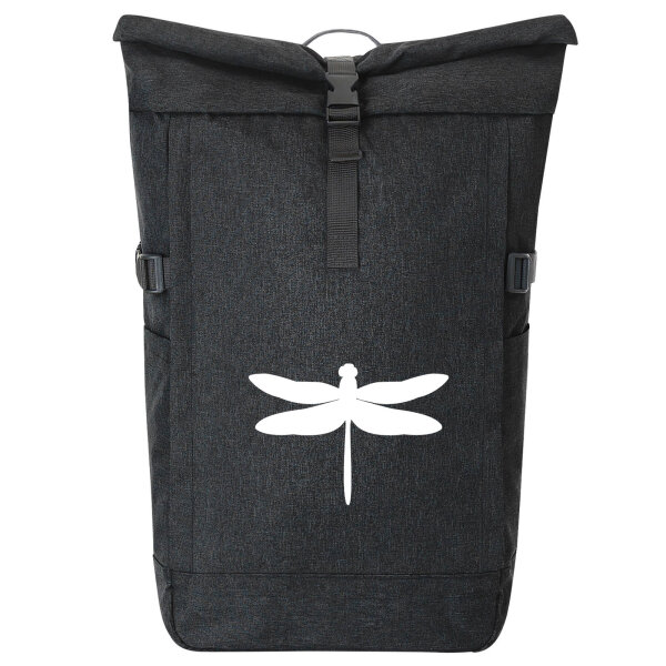 Kurierrucksack Libelle Silhouette 30-44 Liter Black Melange