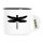 Emaille Tasse Libelle Silhouette 300ml Vintage Emaille Becher