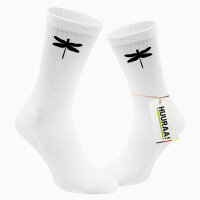 Socken Libelle Silhouette Größe 37/46 White...