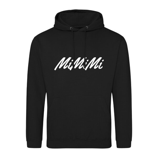 Unisex Hoodie Mimimi Schriftzug Größe S-3XL