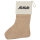 Weihnachtsstrumpf Mimimi Schriftzug Beige