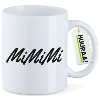 Kaffeetasse Mimimi Schriftzug 330ml