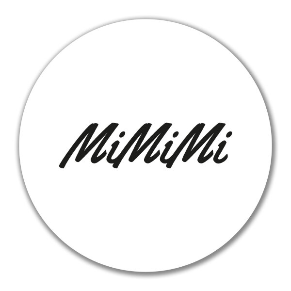 Aufkleber Mimimi Schriftzug 10cm Sticker
