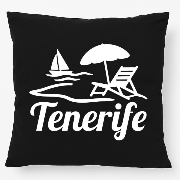Kissen Tenerife Inselmotiv Spanien 40x40cm