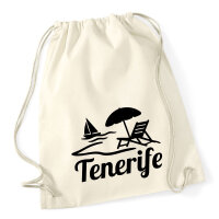 Turnbeutel Tenerife Inselmotiv Spanien 12 Liter