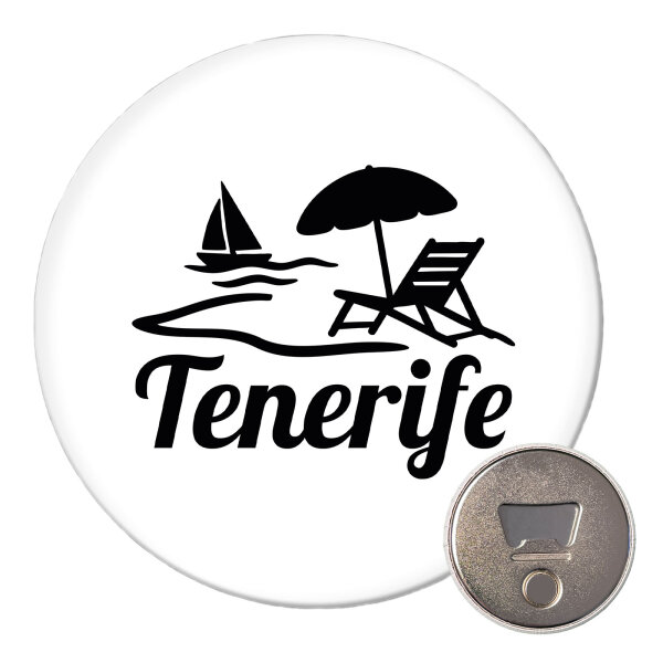 Magnet Tenerife Inselmotiv Spanien 59mm Kühlschrankmagnet Flaschenöffner