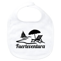 Baby Lätzchen Fuerteventura Inselmotiv Spanien