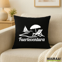 Kissen Fuerteventura Inselmotiv Spanien 40x40cm