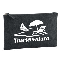 Kulturbeutel Fuerteventura Inselmotiv Spanien 1 Liter...
